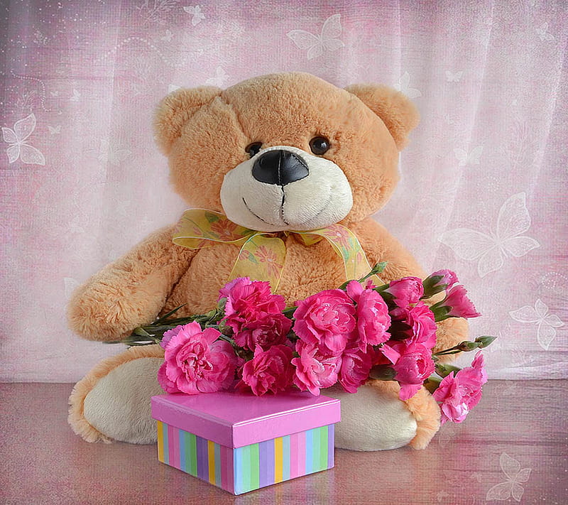 Cute Teddy, HD wallpaper | Peakpx