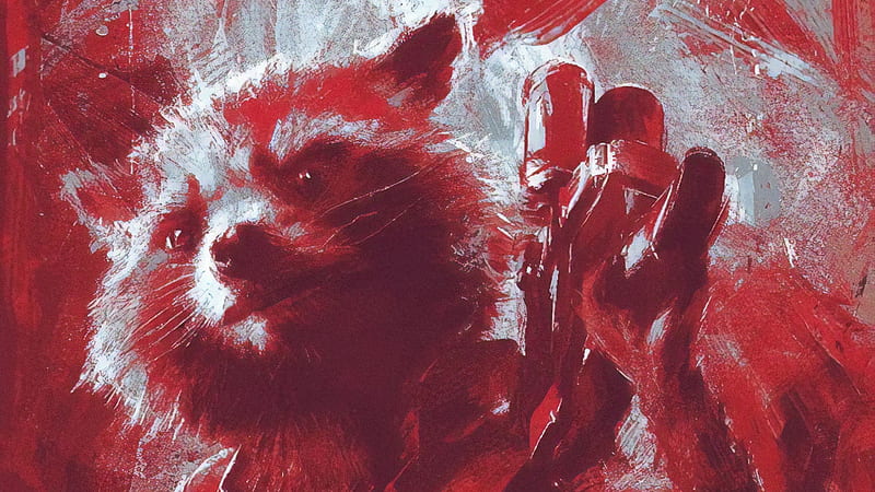 Rocket Raccoon Avengers Endgame 2019, avengers-endgame, avengers-end-game, movies, 2019-movies, rocket-raccoon, superheroes, HD wallpaper