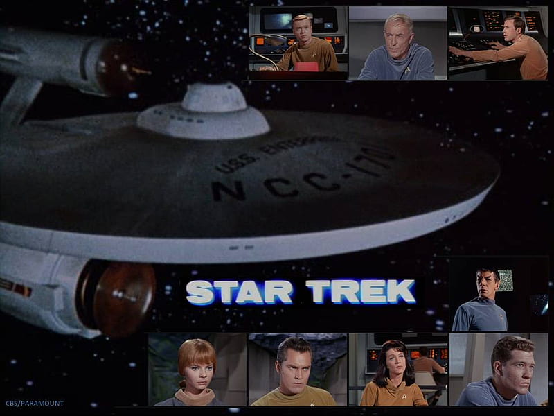 The Cage Cast Color Version, pike, star trek, the cage, tos, HD wallpaper