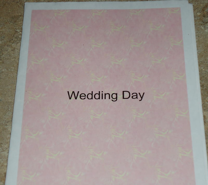 Wedding Day Card, cards, HD wallpaper