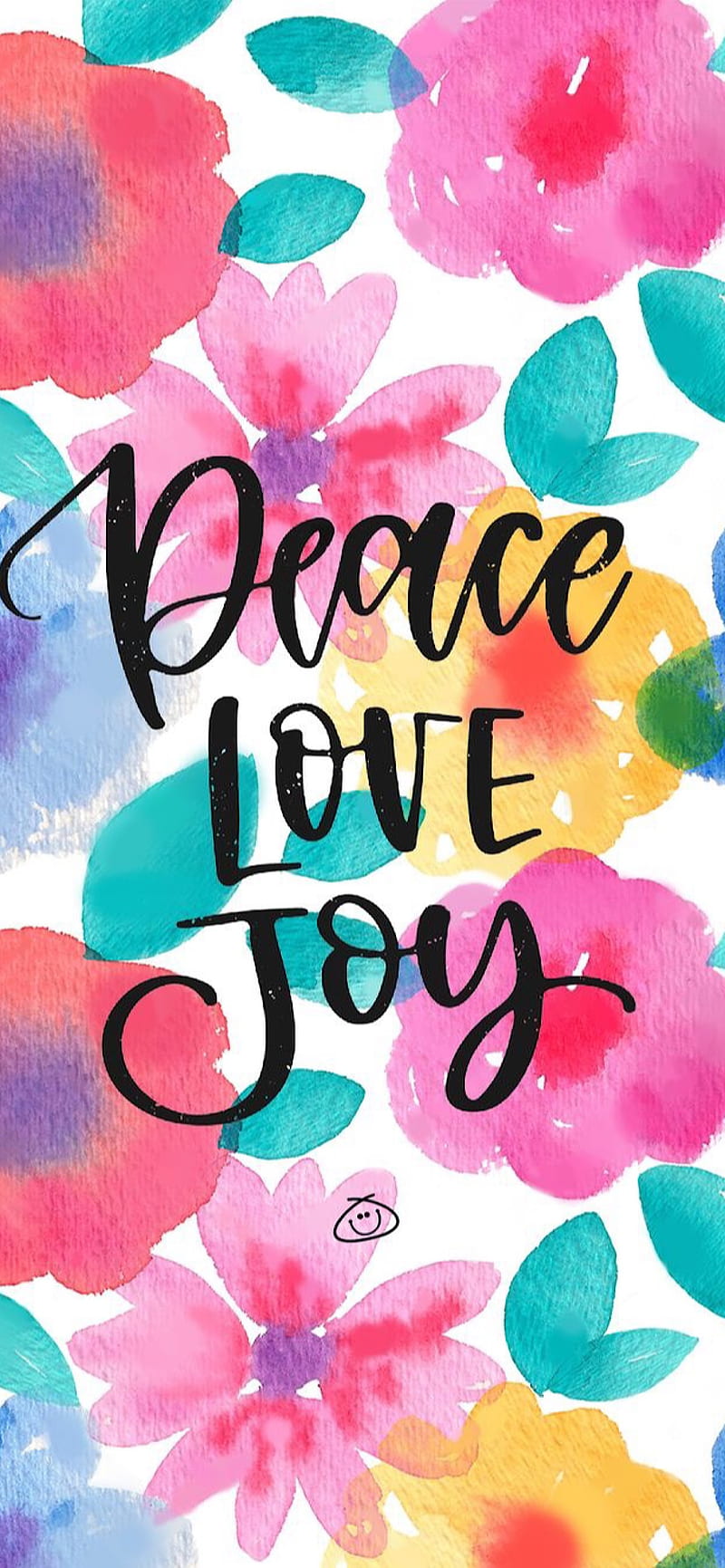 Peace Love Joy, flower, flowers, quote, quotes, HD phone wallpaper ...