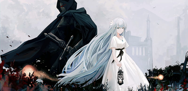 Video Game, ENDER LILIES: Quietus of the Knights, Lily (Ender Lilies) , Umbral Knight, HD wallpaper