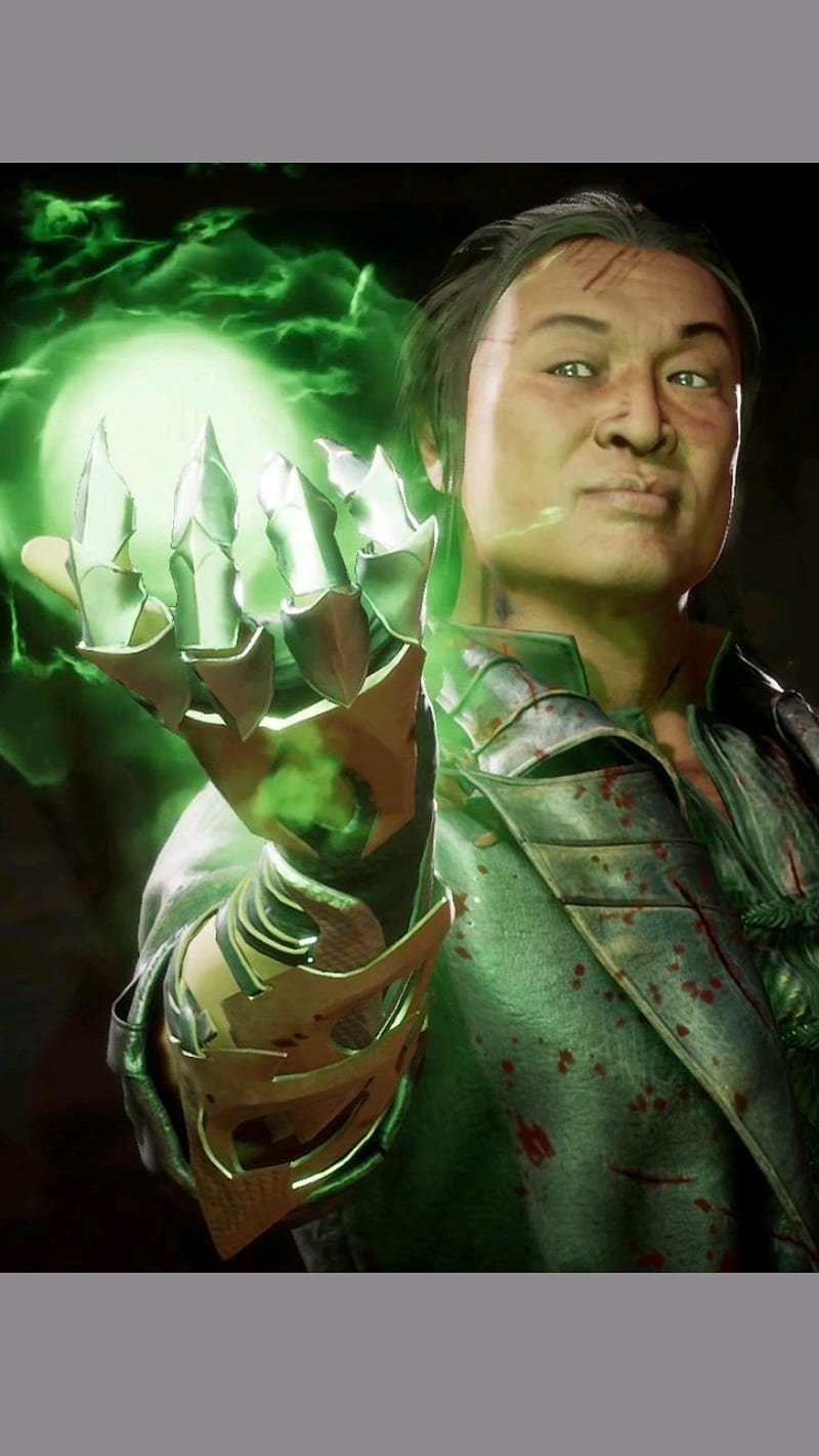 Download Shang Tsung wielding his sorcerous power in Mortal Kombat  Wallpaper