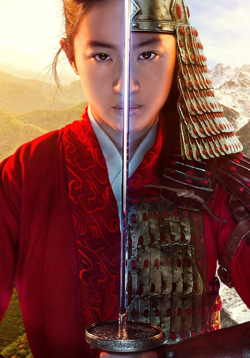 Mulan as Warrior Poster, HD phone wallpaper