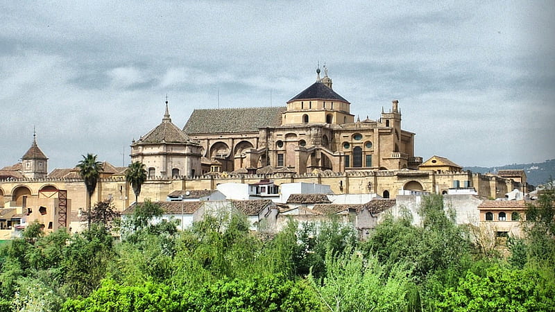 Mezquita-de-Cordoba-in-Spain, mezquita, in, de, cordoba, spain, HD wallpaper
