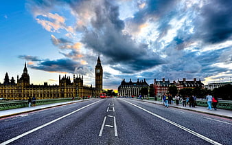 CITY ROAD, city, big ben, england, london, HD wallpaper | Peakpx