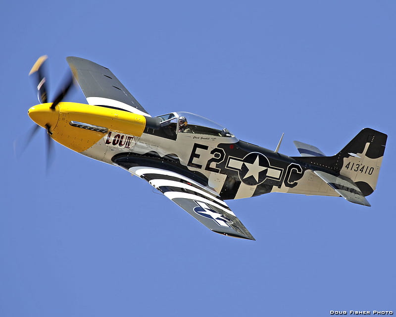 North American P51 Mustang, north, world, guerra, fighter, ww2, american, mustang, usaf, p51, HD wallpaper