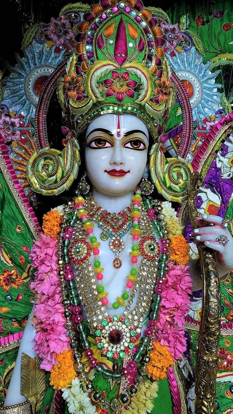 Lord Rama , Temple, lord ram temple, god, jai shri ram, HD phone wallpaper