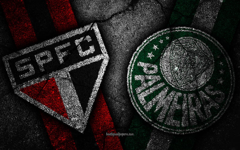 Sao Paulo vs Palmeiras, Round 28, Serie A, Brazil, football, Sao Paulo FC, SE Palmeiras, soccer, brazilian football club, HD wallpaper