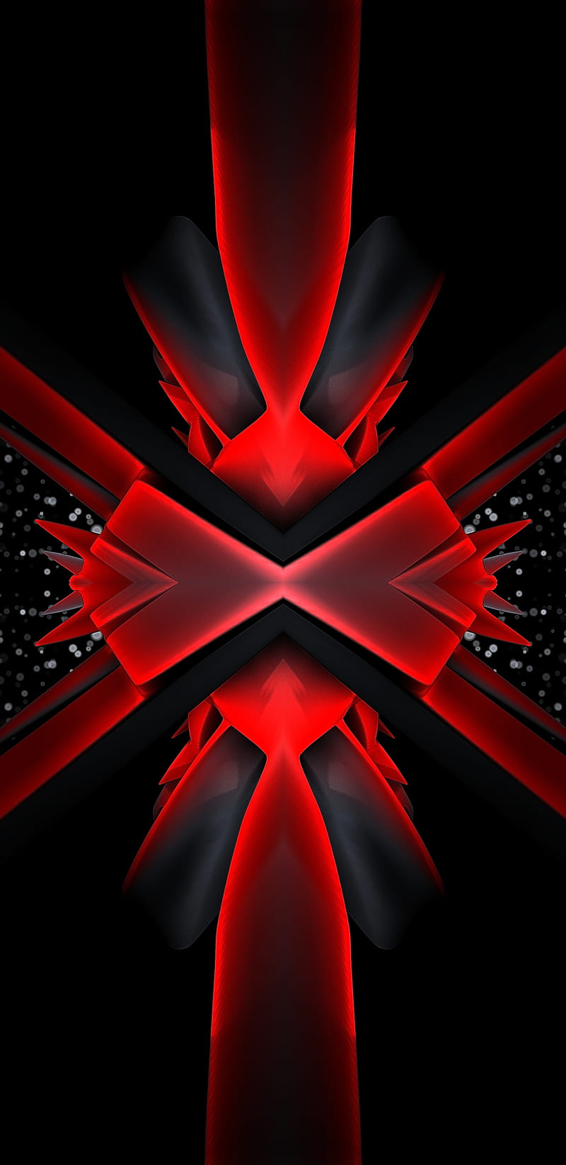 AMOLED ribbon, red, dragon, logos, masonic, black, super, beyond, logo, HD phone wallpaper