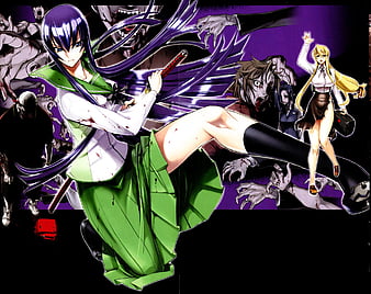 highschool of the dead wallpaper hd