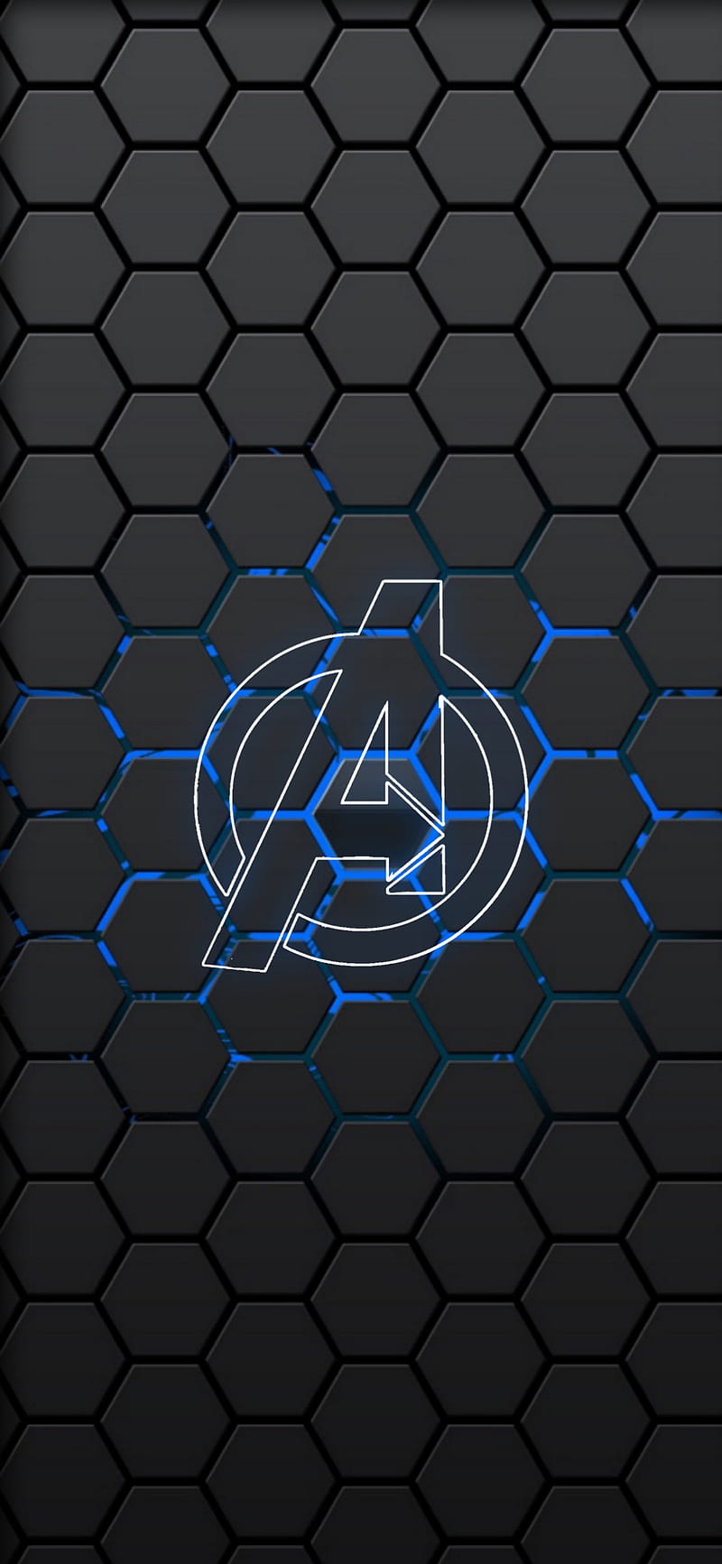Neon Avengers Logo [3840 x 2160] : r/marvelstudios, avengers sign HD  wallpaper | Pxfuel