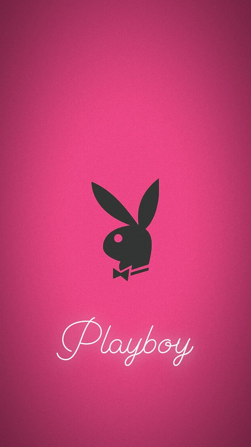 Play Bunny, mature, pink, playboy, HD phone wallpaper