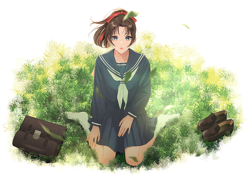 Anime, Detective Conan, Kazuha Toyama, School Uniform, HD wallpaper | Peakpx