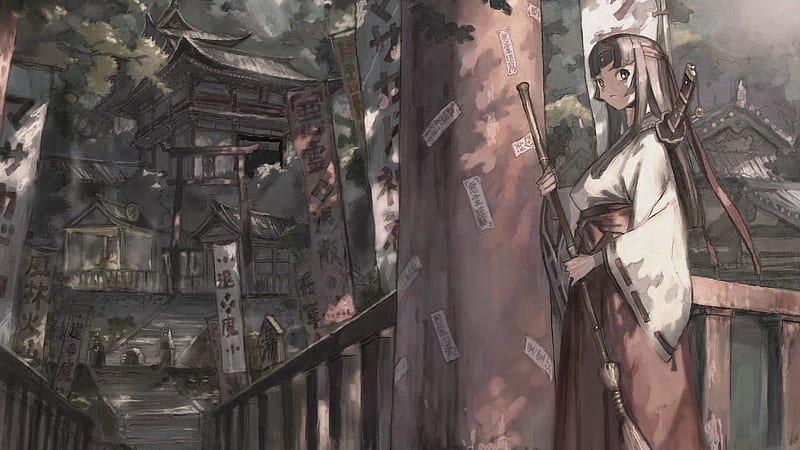 Anime, Katana, Queen's Blade, HD wallpaper