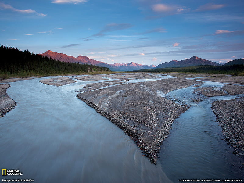 Teklanika River Alaska-National Geographic Travel, HD wallpaper