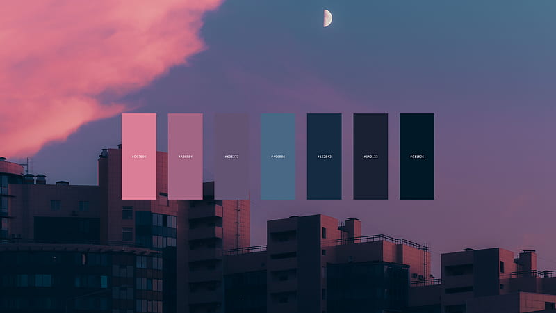 Aesthetic Sky Color Palette [] : R, HD wallpaper