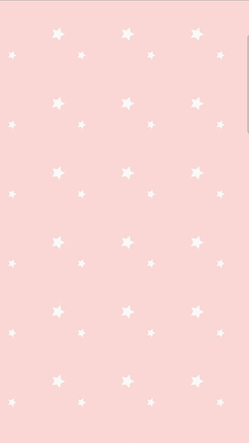 Pink with stars, aesthetic, cute, pretty, HD phone wallpaper | Peakpx