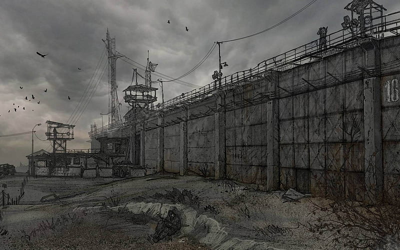 Doomsday bunker-Aftermath world illustrator, HD wallpaper
