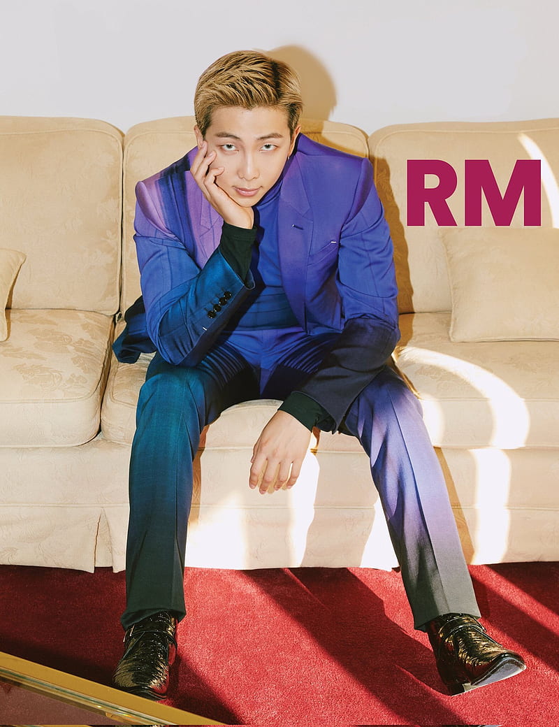 RM, BTS, cover, cut, Bangtan Boys, Kim Namjoon, magazine, billboard, korean, Bangtan Sonyeondan, hoot, HD phone wallpaper