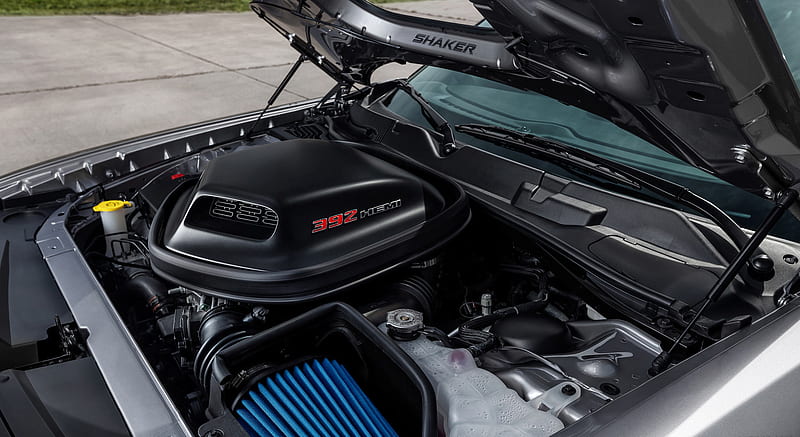 2015 Dodge Challenger 392 HEMI Scat Pack Shaker - Engine , car, HD wallpaper