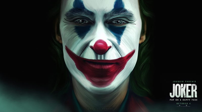 Joaquin Phoenix as The Joker Movie 2019 Ultra, Movies, Other Movies, joker, art, film, joaquinphoenix note10+, iphone11pro, p30pro, notch, HD wallpaper