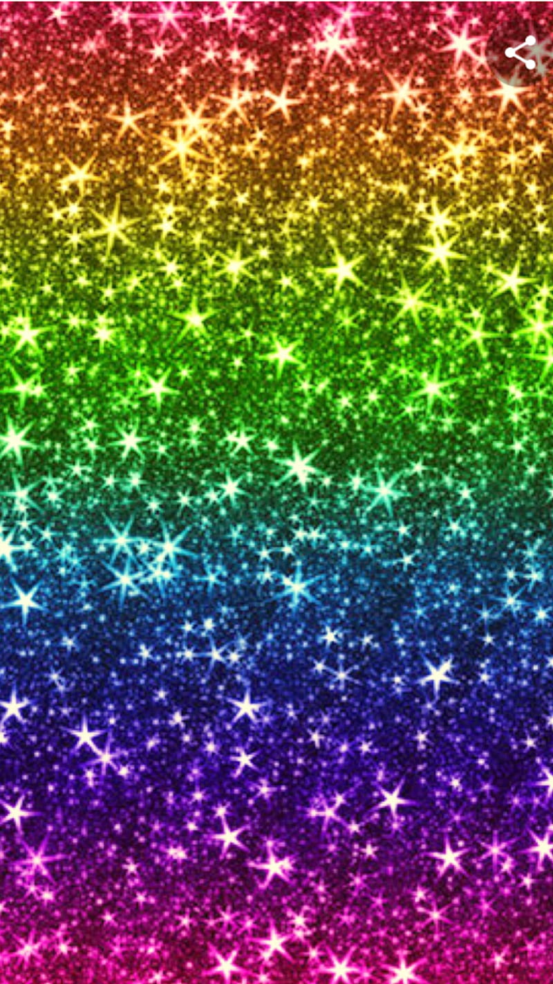 Rainbow Glitter wallpaper by CuteWallies - Download on ZEDGE™ | 1fe5