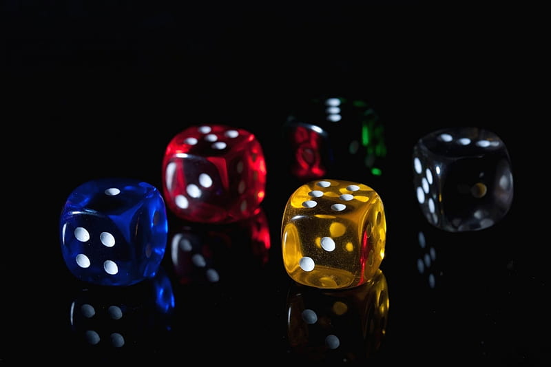 Cubes, game, black, white, dice, HD wallpaper | Peakpx