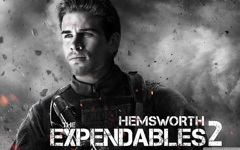 Hemsworth-The Expendables 2 Movie, HD wallpaper