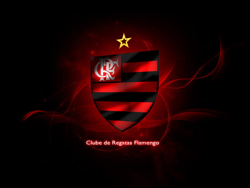 Flamengo RJ, club, cr flamengo, football, logo, regatas, rio, HD wallpaper