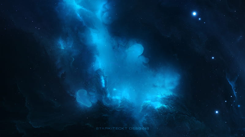 Nebula, nebula, digital-universe, galaxy, HD wallpaper