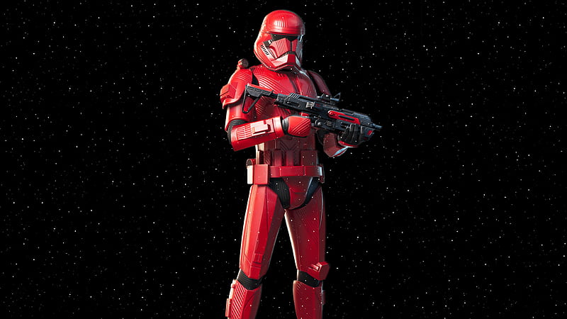 Sith Trooper Fortnite Skin, HD wallpaper