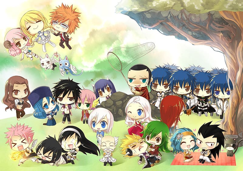 fairy tail gajeel chibi