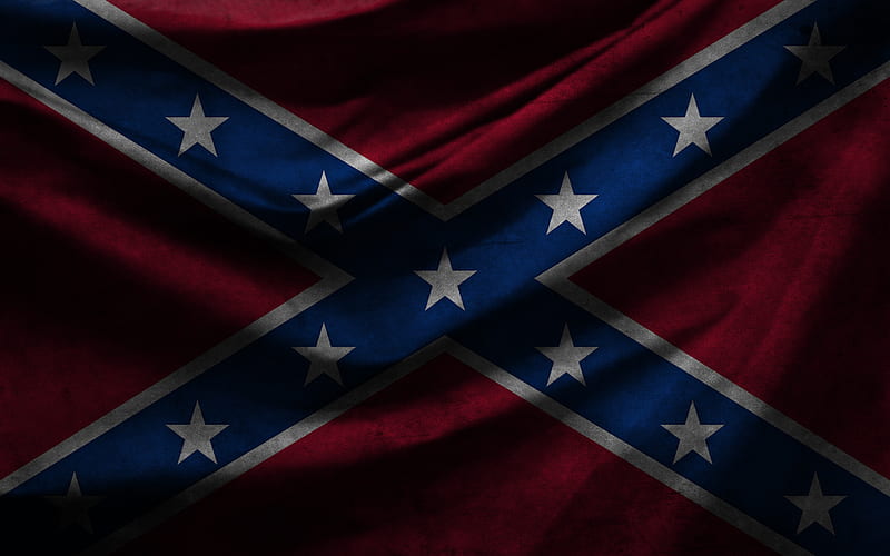 Confederate flag, confederate, flag, HD wallpaper