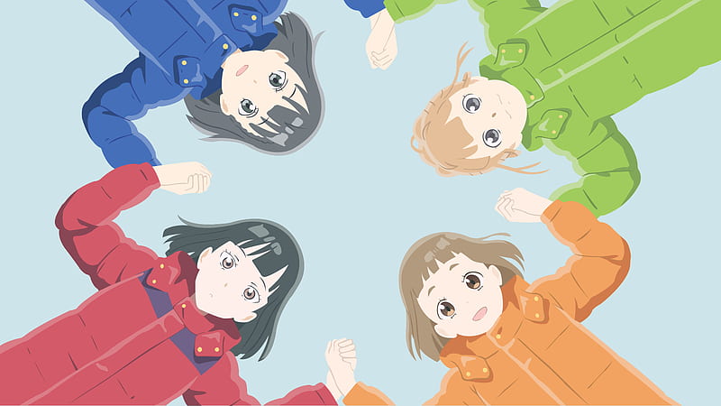 Anime, A Place Further Than The Universe, Hinata Miyake, Mari Tamaki, Shirase Kobuchizawa, Sora Yori mo Tooi Basho, Yuzuki Shiraishi, HD wallpaper