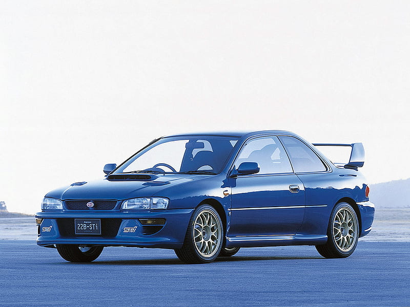 1998 Subaru Impreza 22B STI, 1st Gen, Coupe, Flat 4, Turbo, car, HD wallpaper