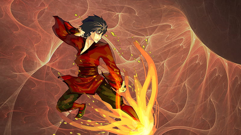 Avatar The Last Airbender Zuko Having One Leg In Fire Anime, HD wallpaper