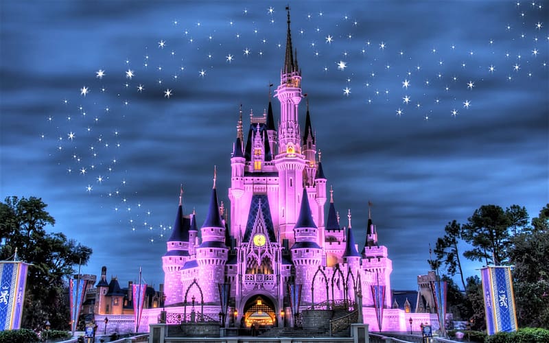 Disneyland, Walt Disney World, , Castle, Disney, HD wallpaper