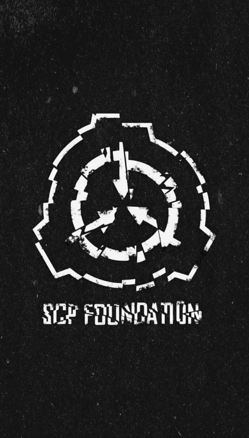 SCP Foundation, black, logo, pattern, scp, scpcontainmentbreach,  scpfoundation, HD phone wallpaper