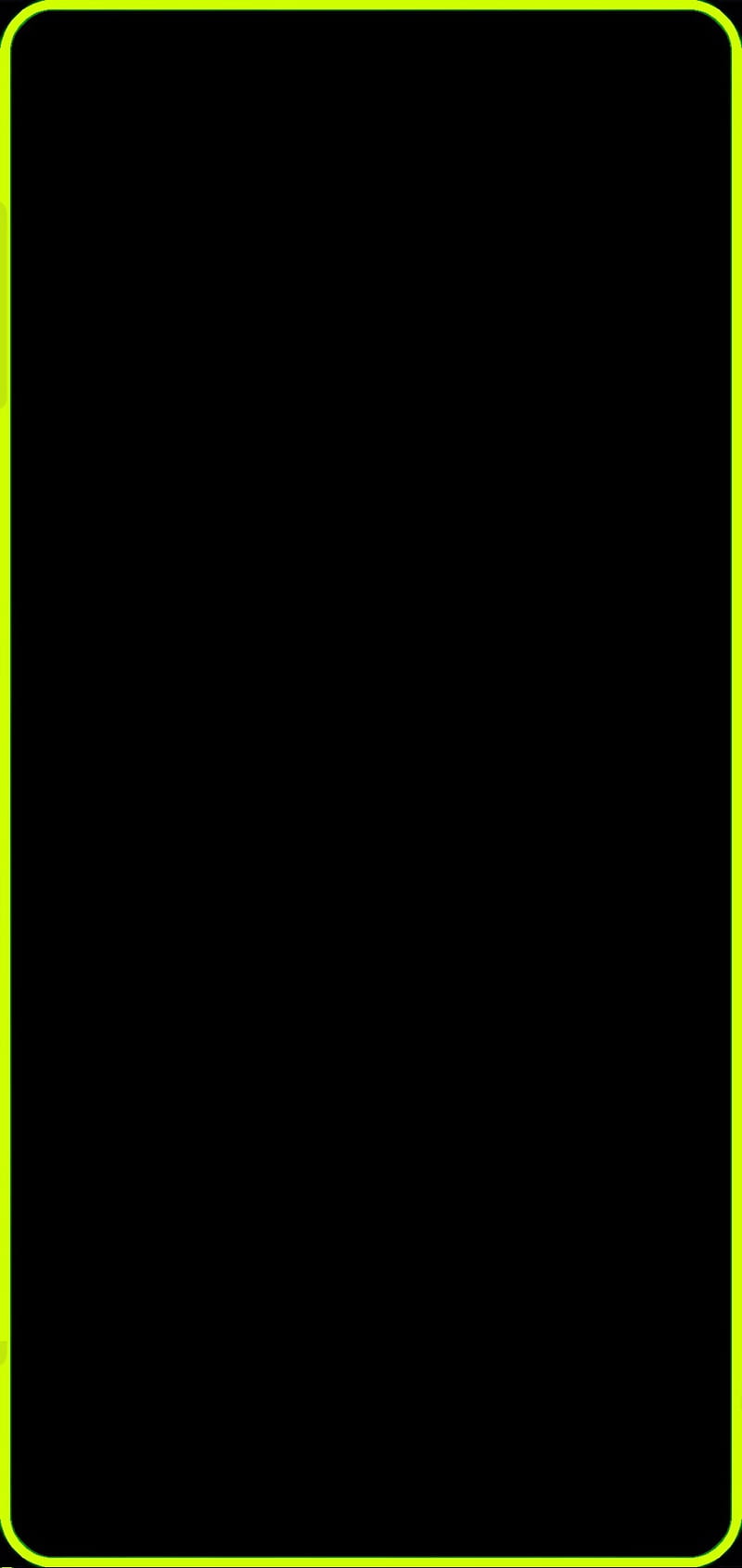 D12u Green Neon Edge, black, lines dark, HD phone wallpaper