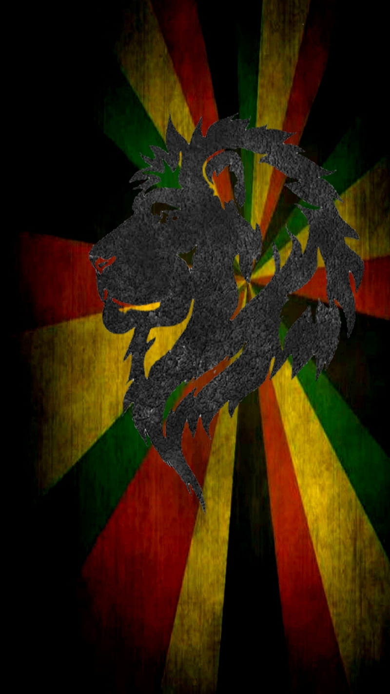 Iron Lion Zion, jamaica, rasta, reggae, HD phone wallpaper