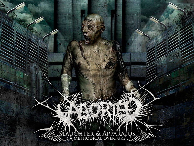Aborted Death Metal band, Death Metal, Apparatus, Aborted, Slaughter, HD wallpaper