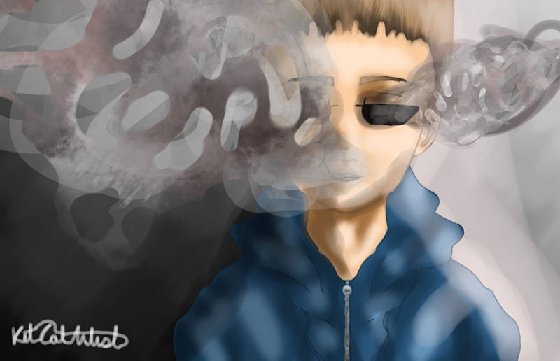 Download Eddsworld Matt Savagely Smoking Cigarette Wallpaper