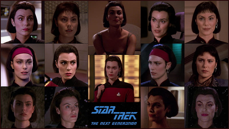 Michelle Forbes as Ro Laren, Laren, Star Trek, Ro, TNG, Star Trek The Next Generation, HD wallpaper