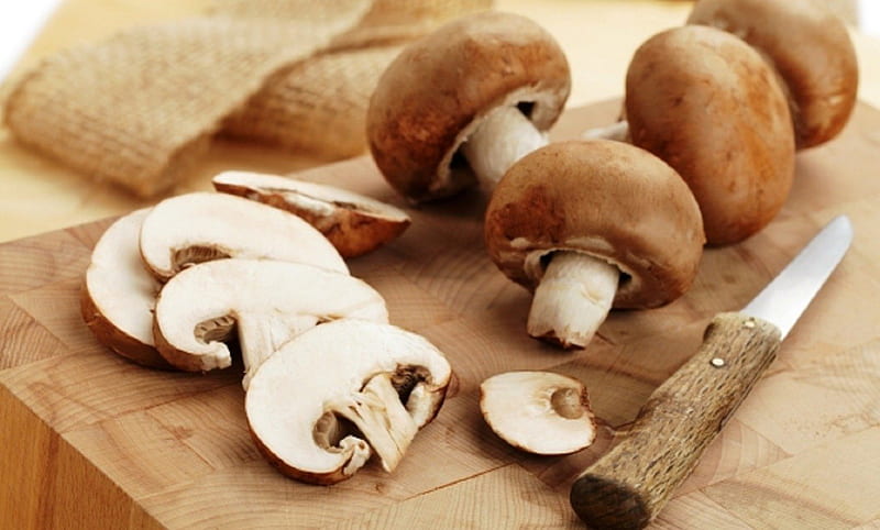 Mushrooms, Mushroom, Kitchen, Food, Nature, HD wallpaper
