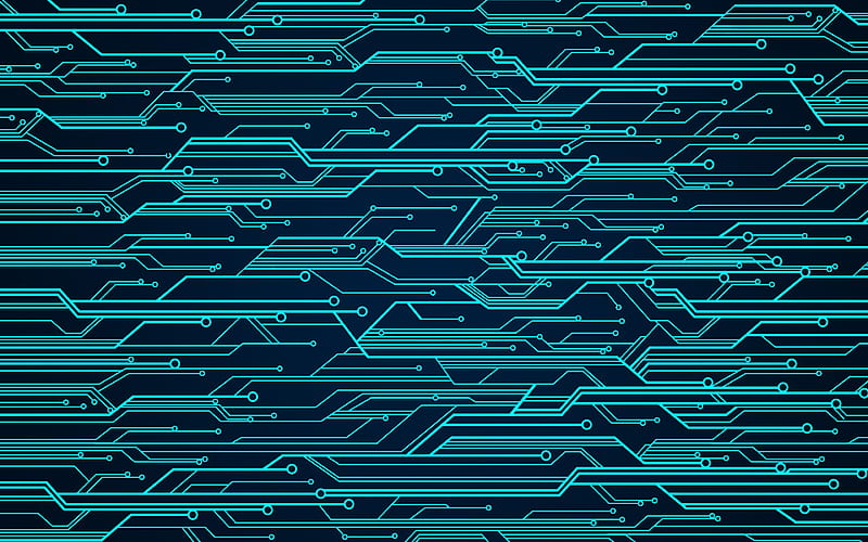 Blue technology background, Printed circuit board texture, digital  technology background, HD wallpaper | Peakpx