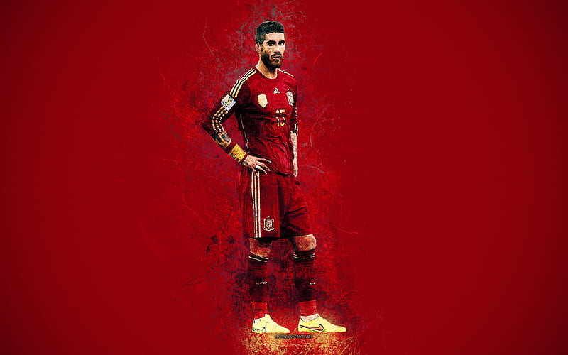 Sergio Ramos, Soccer, Spain National Football team, Sport, Spanish, HD wallpaper