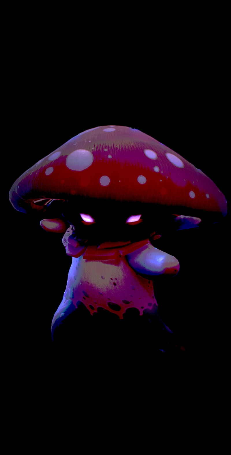Nightcap, dark, mushroom, plants, pvz, zombies, HD phone wallpaper