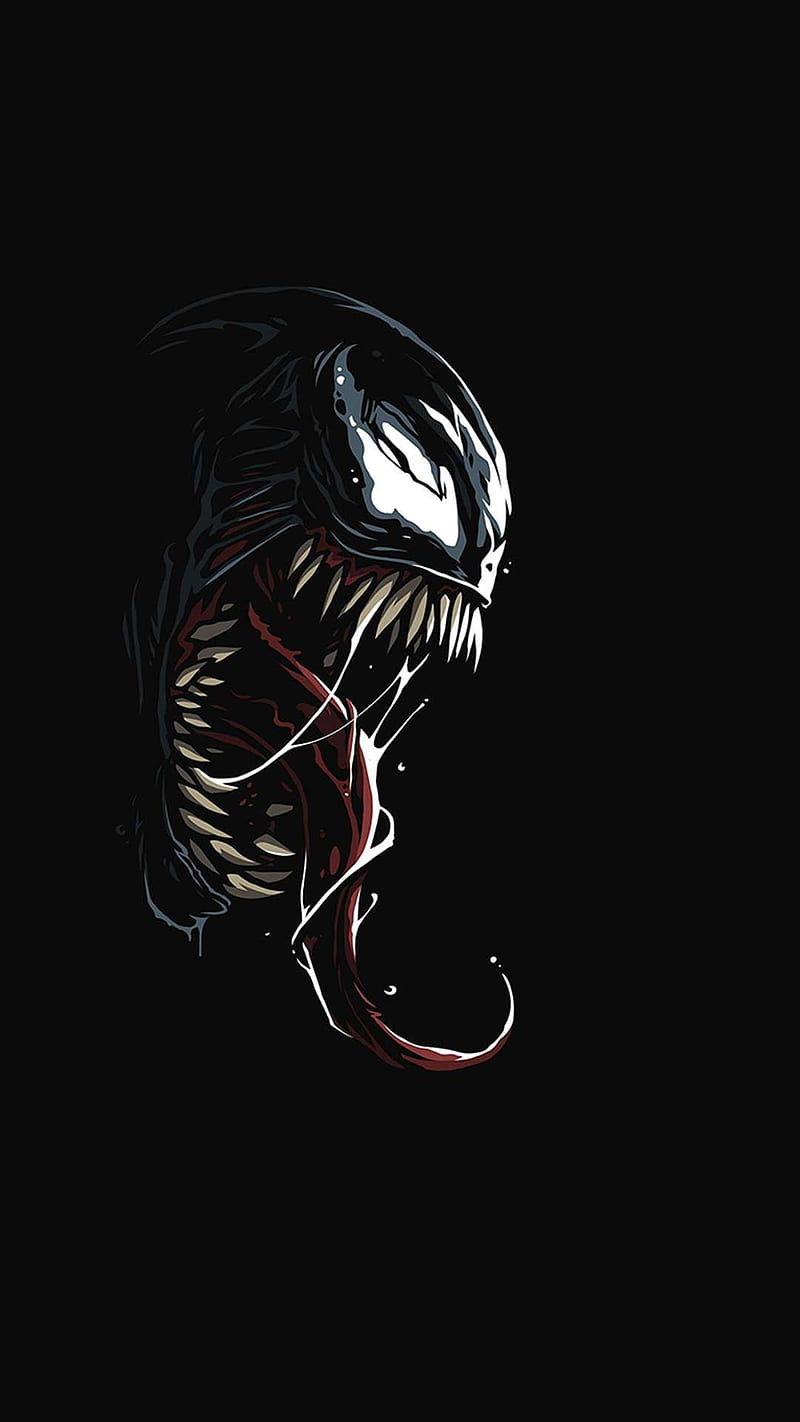 Venom Black Curse Dragon Ghosts Grim Marvel Smoking Spider Tribal Hd Mobile Wallpaper Peakpx