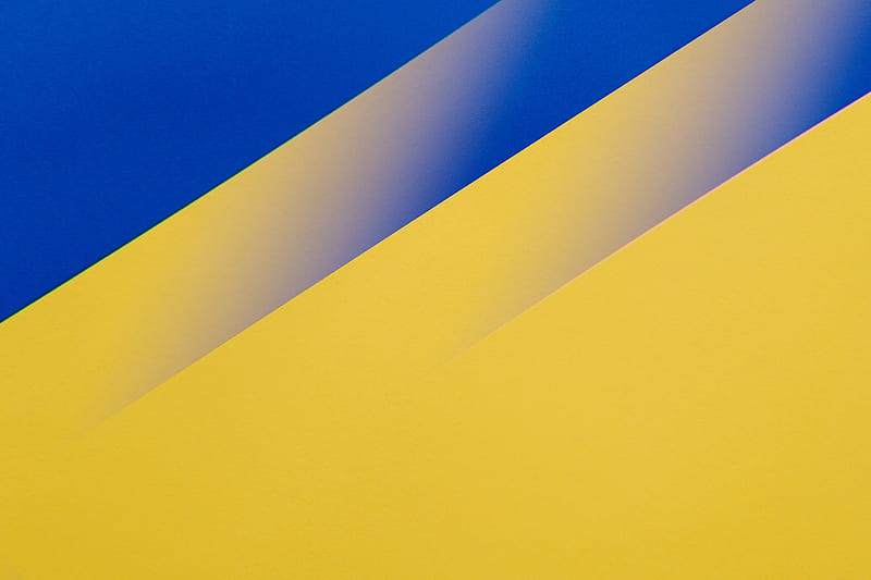 Yellow and Blue Striped Textile, HD wallpaper